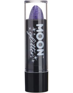 Lila Läppstift med Glitter