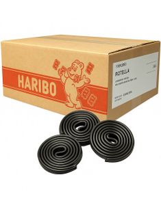 3 kg Stor Påse Haribo Rotella Lakritsrullar