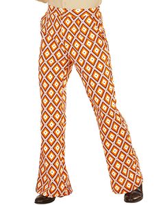 70 Tals Retro Diamonds Byxor för Män