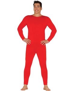 Röd Jumpsuit/Bodysuit till Man