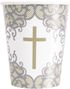 8 stk Flotte Pappkrus med Gullkors 270 ml - Gold Cross