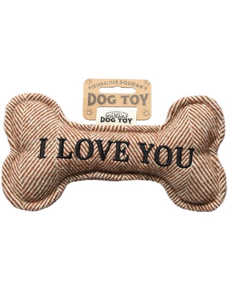 I Love You - Leksak för Hund med Ljud - 20 cm