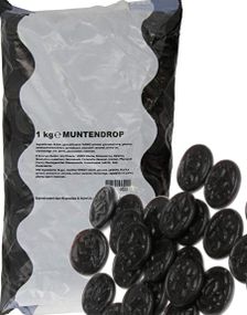 1 kg K&H Liqurice Coins / Lakrits Mynt