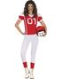 Quarterback Rugbyspiller Damekostyme - L