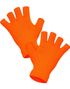 80's Neon Orange Fingerløse Hansker