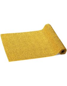 Gullfarget Metallisk Bordløper - 36 cm x 3 meter