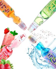 Taste Them All – Ramune Japansk Läsk – Fyra Smaker