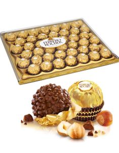 42 st Ferrero Rocher Chokladkonfektyr - Extra stor konfektyr/presentask 525 gram