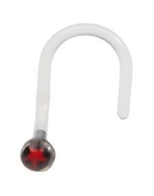 Red Star - Näspiercing