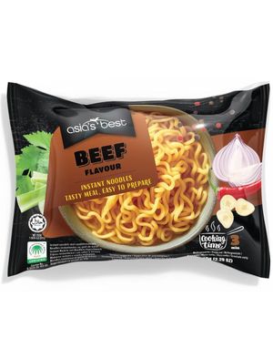 Asia's Best Instant NoodleBeef 65g - Biffnudlar