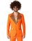 Orange Disco Dress med Gulldetaljer - Suitmeister