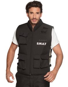 SWAT Maskeradväst för Vuxna med Fickor