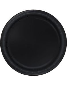 16 st Svarta Papptallrikar 22 cm