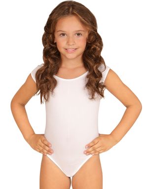 Vit Ärmlös Body (Barn)