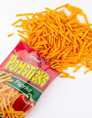 Lorenz Pomsticks Paprika - Potatisstänger med Paprikasmak 85g