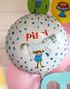 Rund Pippi Långstrump Folieballong 45 cm