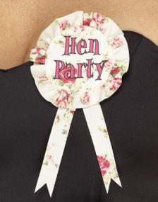 Hen Party - Vintagepräglad Rosett