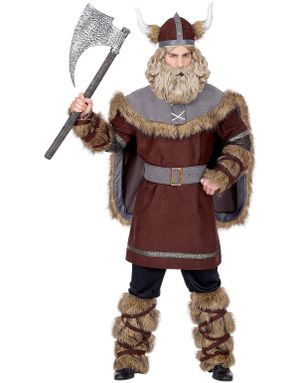 Komplett Viking Dräkt till Man 6 Delar
