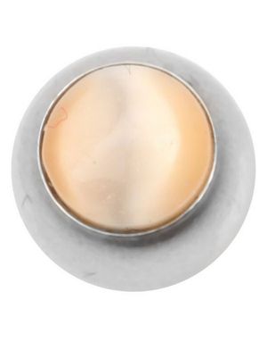 Cat Eye Orange - 6 mm Stålkula till 1,6 mm Stång
