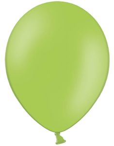 10 stk 30 cm - Äppelgröna Ballonger