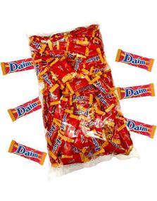 2 kg Daim Orange Minis - Daimchoklad med Apelsinsmak