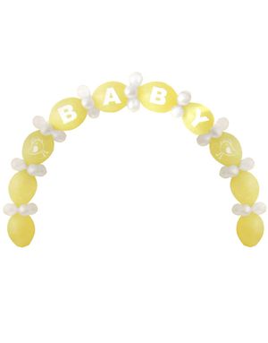 Baby - Gult Ballong Bågset