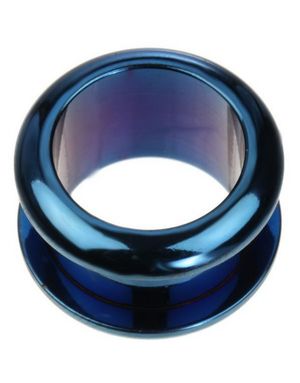 Metallic Blue Piercing Tunnel