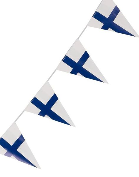 Finsk Flagg Vimpelbanner på 3,6 Meter