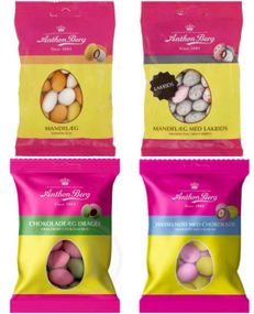 Smaka alla – Anthon Berg Små Äggpåse – Fyra smaker - Paketerbjudandene