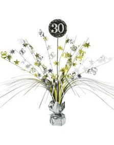 30 År - Glittrande Firande Borddekoration 45,7 cm