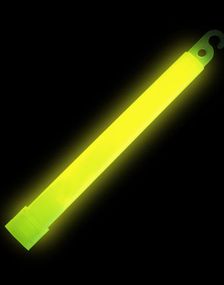 Gul Glow Stick med Snöre