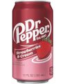 ÄT SNART PRODUKT - Dr. Pepper Strawberries & Cream 355 ml (USA Import)