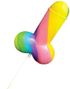 Rainbow Cock Pop - Regnbågsfärgad penisformad kärlek på en pinne