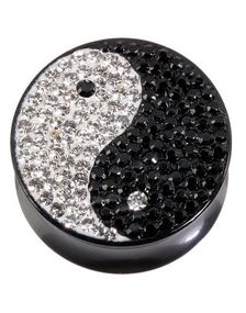 Diamond Yin Yang - Piercing Plugg