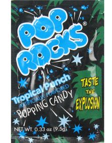 1 stk Pop Rocks Popping Candy med Tropisk Smak (USA Import)