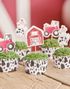 12 stk Cupcake /Kakepynt med Gårdstema - Farm Friends