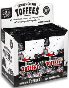12 poser Walkers Liqurice Toffees – Hel Eske