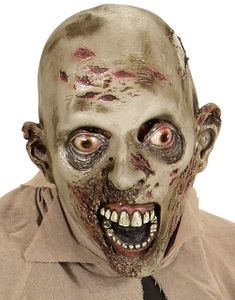 Zombiemask i Latex