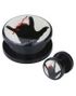 Heavy Metal - Svart Piercing Plugg