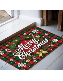 Merry Christmas Dørmatte - 60×40 cm