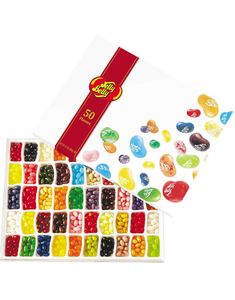 Jelly Belly Presentask med 50 Olika Smaker (USA Import)