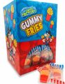 100 st Crazy Candy Factory Gummy Fries - Wine Gummy Fries - Hela lådan