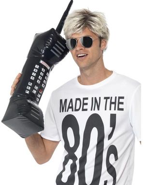 Jätte Uppblåsbar Retro Mobtiltelefon
