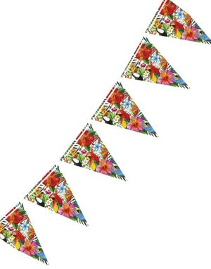 3 Meter Langt Vimpelbanner med Hawaii Motiver 