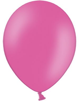 10 stk 30 cm - Mörk Rosa Ballonger