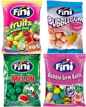 Taste Them All – Fini Tuggummipåse – Fyra smaker - Paketerbjudandene