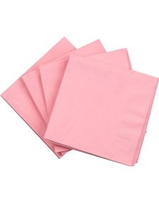 20 stk Rosa Middagservietter 40x40 cm