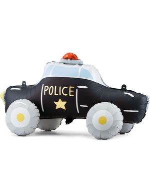 Stående Folieballong Politibil 90 x 41 cm