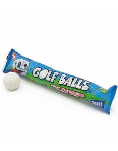 6 pk Zed Golf Balls Tuggummi med Mintsmak