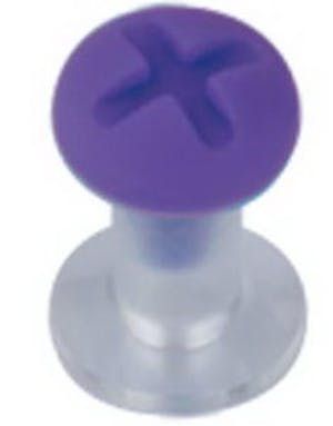 Bolt - Lila Piercing Plugg